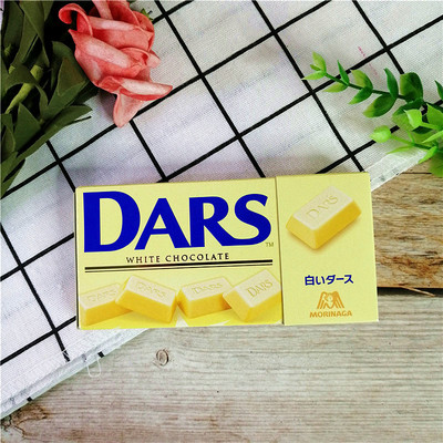 临期特价 日本进口森永达诗 白巧克力制品43.2g休闲零食小吃