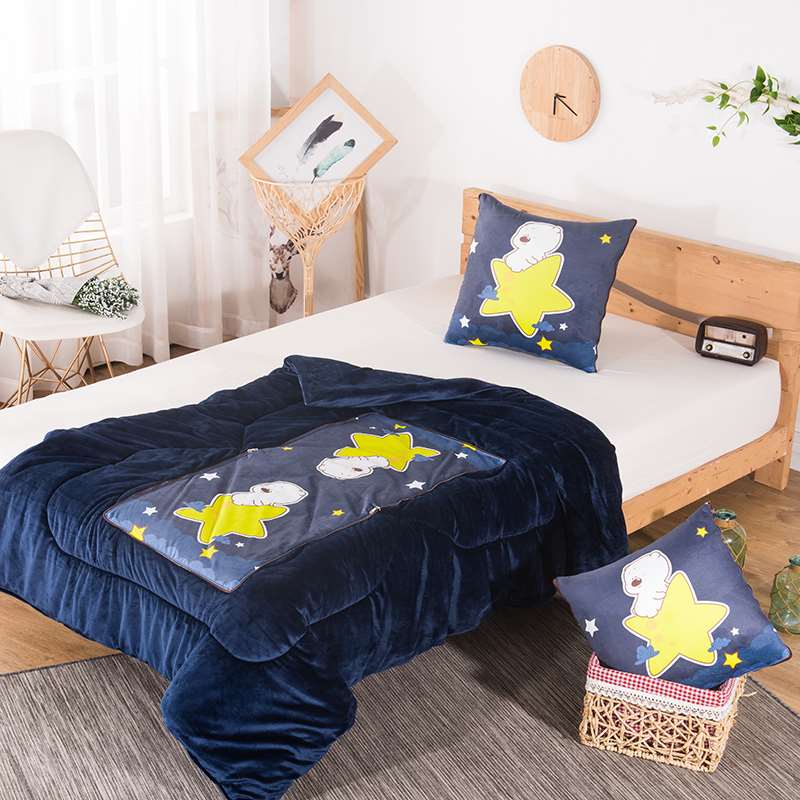 thickening Cartoon Pillows quilt Dual use Large Office Noon break Coral Carpet automobile sofa Bedside Pillowin the Home Fabric , Pillow/Pillow category - from Buy2taobao.com to provide professional Taobao agent buy service