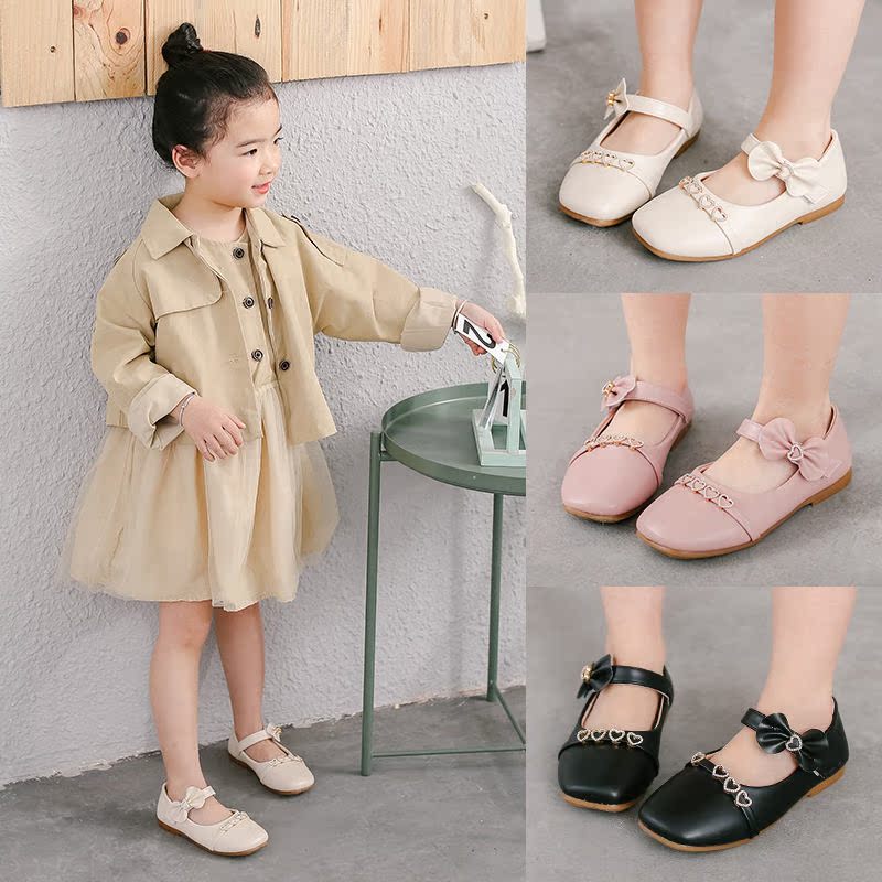 2019 Spring new pattern girl children's shoes leather shoes Korean Edition leisure time leather shoes Princess shoes Dancing shoes children Doug shoesin the Shoes/Baby Shoes/Parent-child shoes , Leather shoes category - from Buy2taobao.com to provide professional Taobao agent buy service