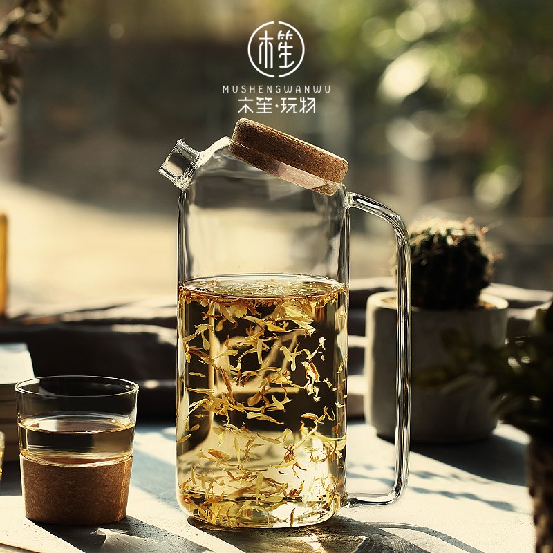 Heat Glass Northern Europe Cool water bottle suit lemon pot household High-capacity Japanese Tie pot originality Simplicityin the Tableware , Cup/Cups/Kettle , Pitcher category - from Buy2taobao.com to provide professional Taobao agent buy service