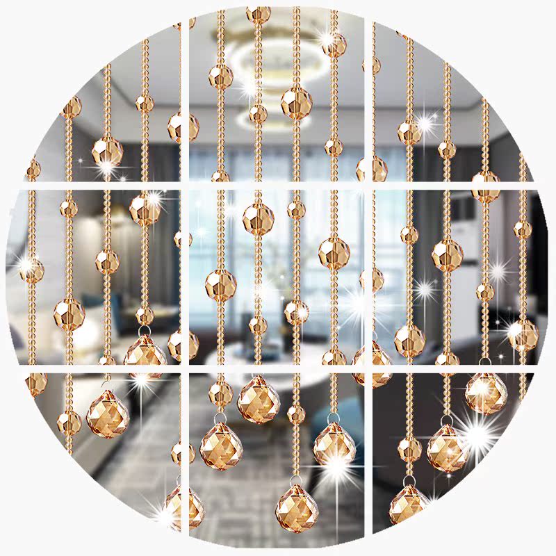 bead curtains crystal partition a living room Entrance Aisle bedroom TOILET household door curtain decorate Curtain Punch holesin the Home Fabric , Curtains and curtain accessories , Curtain/Curtain category - from Buy2taobao.com to provide professional Taobao agent buy service