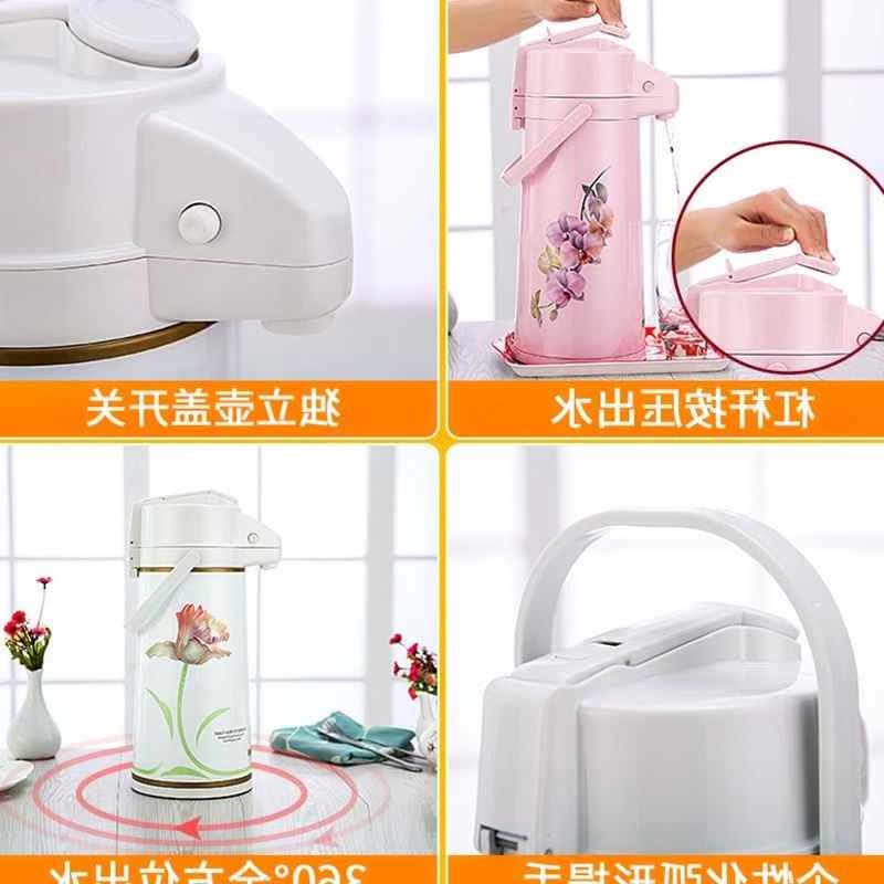 新品 家用内胆按压式保温壶手压式真空气压式玻璃不锈钢热水瓶|msdalam kategori pinggan mangkuk, Cup/cawan/cerek, termos - dari Buy2taobao.com untuk memberikan perkhidmatan ejen Taobao profesional membeli