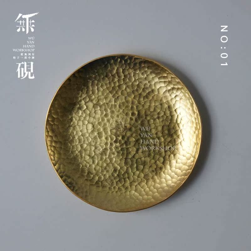 Pure handwork Copper Coaster Copper cup holder Non bean saucer copper pot brassin the Tableware , Cup/Cups/Kettle , Coaster category - from Buy2taobao.com to provide professional Taobao agent buy service