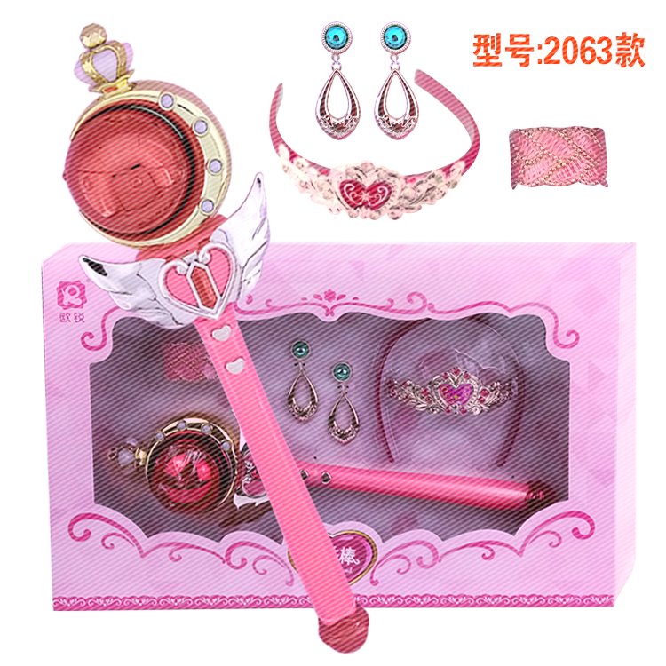 冰雪魔棒玩具魔仙棒公主套装巴啦啦儿童棒|msdalam kategori Toy/bayi/teka-teki/blok bangunan/model, elektronik/cahaya/berudara/mainan rumit, mainan LED - dari Buy2taobao.com untuk memberikan perkhidmatan ejen Taobao profesional membeli