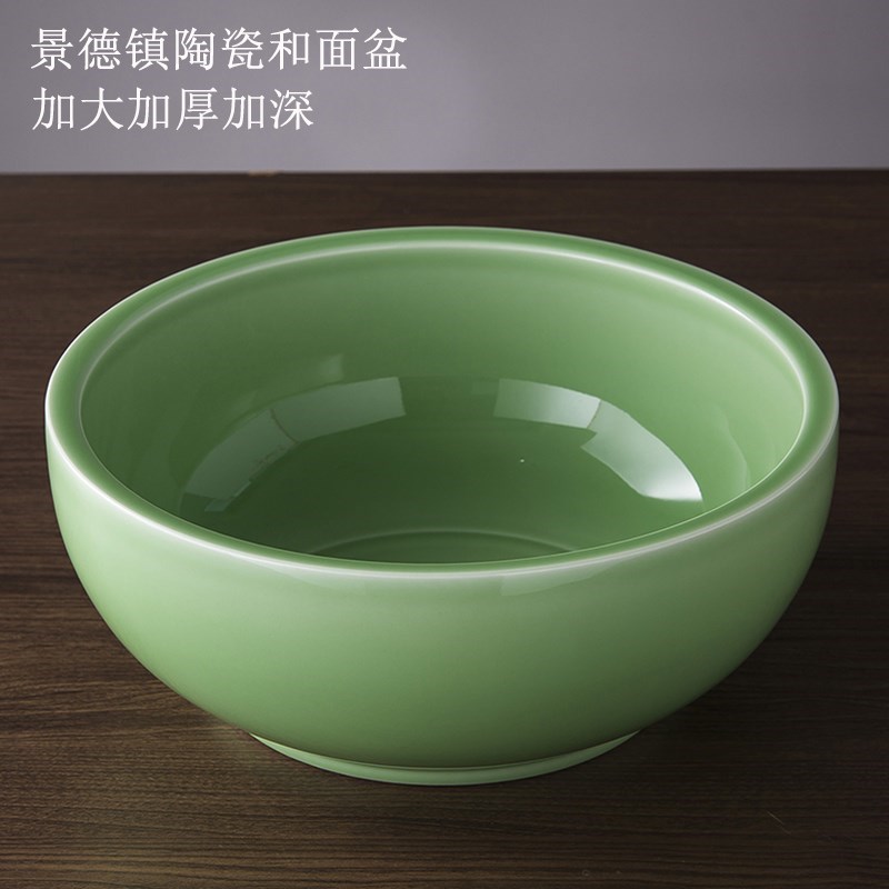 陶瓷盆 家用 廚房老式和面大號加深發揉洗菜瓦厚活手工傳統好湯在類目 餐飲具, 餐具, 盆中 - 來自Buy2taobao.com提供專業的淘寶代購服務