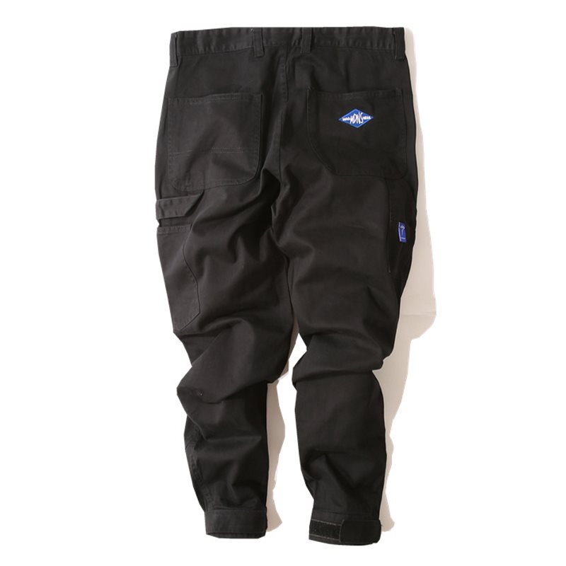 quality goods Madness mdns Solid color casual pants Shawn Yue man Versatile Velcro Feet Overallsin the Men's clothing, Casual pants category - from Buy2taobao.com to provide professional Taobao agent buy service