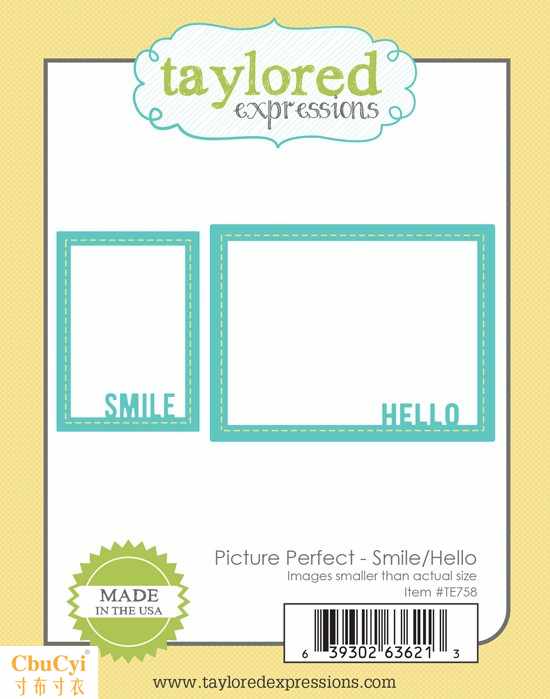 切割模板 TE758 Hello/Smile 缝针边框|ruв категории плесень играть/Аниме/вокруг/cos/настольные игры, модели производства инструментов/аксессуаров расходных материалов - от Buy2taobao.com для оказания профессиональной услуги покупки агента Taobao