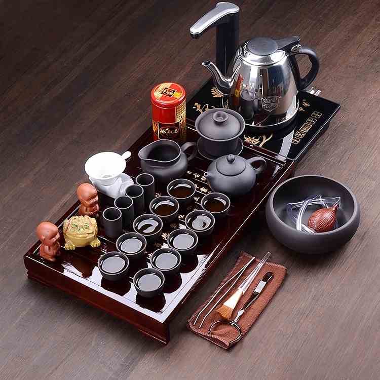四合一茶县茶艺茶具套装 家用 简约 现代小型壶套装客厅简约现代|ruв категории посуда, чайный сервиз, набор чайный сервиз - от Buy2taobao.com для оказания профессиональной услуги покупки агента Taobao