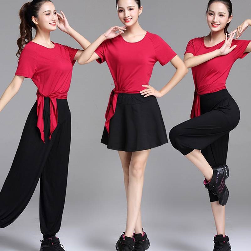 杨丽萍秋季新款舞蹈服套装 显瘦运动健身服 时尚广场舞服装瑜伽服在类目 运动/瑜伽/健身/球迷用品, 舞蹈/健美操/体操, 广场舞, 广场舞连衣裙中 - 来自Buy2taobao.com提供专业的淘宝代购服务