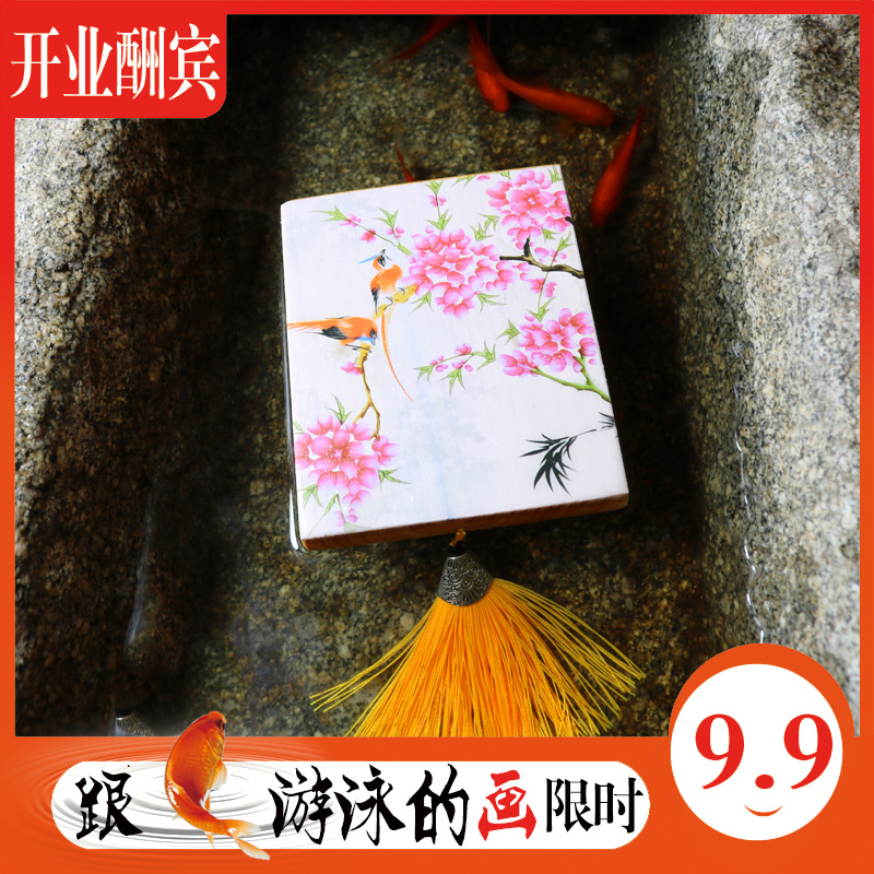 挂畫定制中式花鳥玄關宿舍床頭櫃傳統風化原木老料手工制作裝飾品在類目 家居飾品, 裝飾畫, 國畫中 - 來自Buy2taobao.com提供專業的淘寶代購服務
