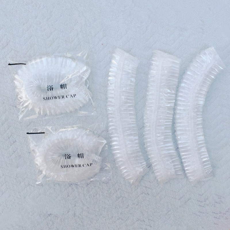 50只100只200只加厚一次性条形浴帽独立包装防水防尘染发帽焗油帽|ruв категории семья/личные чистящие средства, потребительских уборка посуды, шапочка для душа - от Buy2taobao.com для оказания профессиональной услуги покупки агента Taobao