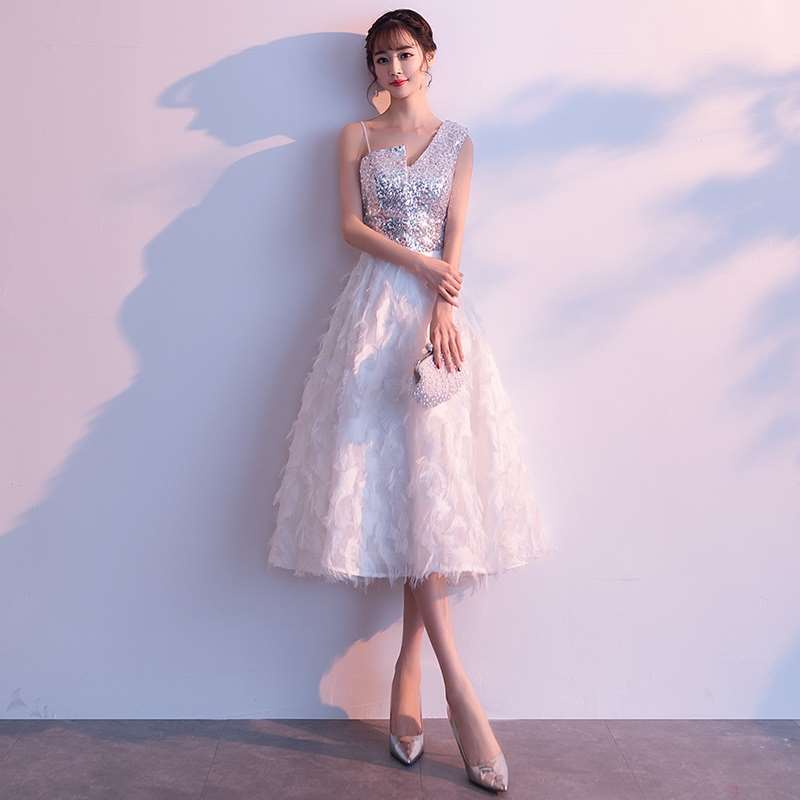 礼服女仙气 梦幻敬酒服新娘礼服宴会晚礼服2018新款高贵亮片|ruв категории Женская одежда, Cвадебные платья, платье/вечернее платье - от Buy2taobao.com для оказания профессиональной услуги покупки агента Taobao