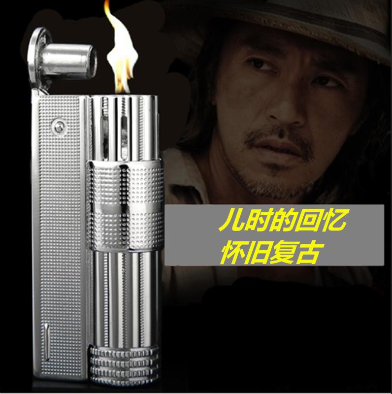 Long Asbestos Kerosene Windbreak Retro grinding wheel personality Reminiscence domestic Flint Cotton core lighterin the ZIPPO/Swiss Army Knife/Glasses , Brand lighters and accessories , Other , Kerosene lighter category - from Buy2taobao.com to provide professional Taobao agent buy service
