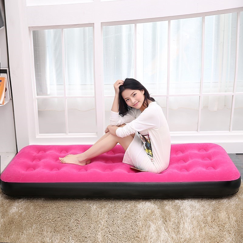 thickening Single household mattress inflation mattress Portable fold Inflatable bed Noon break outdoors Camp air cushionin the Residential furniture , Beds , Inflatable category - from Buy2taobao.com to provide professional Taobao agent buy service