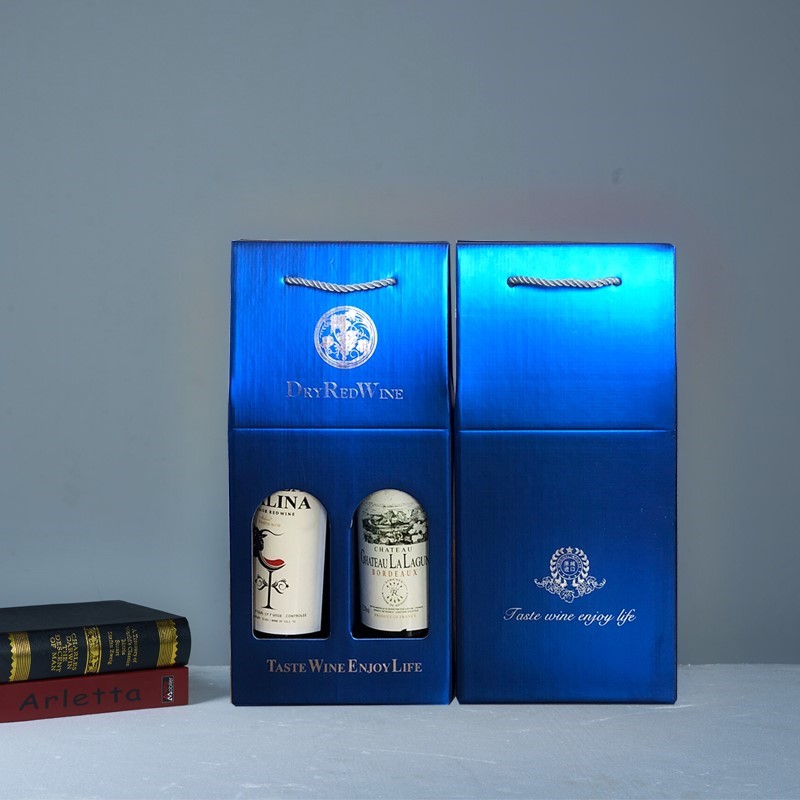 手提包紅酒袋子婚慶禮品袋高檔彩印紙質厚款手提包裝防震單支紙袋在類目 餐飲具, 酒壺/酒杯/酒具, 酒盒中 - 來自Buy2taobao.com提供專業的淘寶代購服務