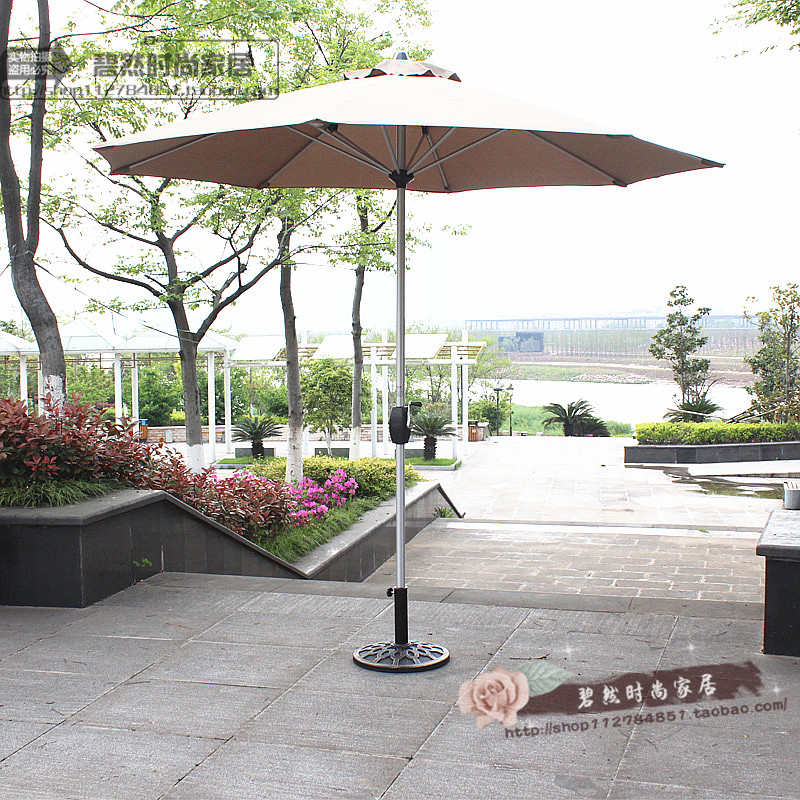 Outdoor parasol Beach Umbrella Iron fold ultraviolet-proof In the column umbrella courtyard Outdoor umbrellas outdoorin the Residential furniture , Outdoor/Patio furniture , Umbrellas , Umbrellas category - from Buy2taobao.com to provide professional Taobao agent buy service