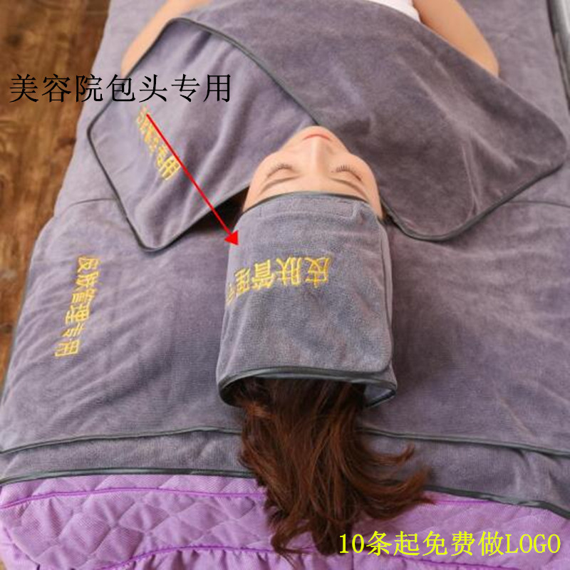 美容包头巾女美容院专用皮肤管理魔术贴束发带不掉毛定制LOGO绣字|ruв категории семья/личные чистящие средства, потребительских уборка посуды, бант - от Buy2taobao.com для оказания профессиональной услуги покупки агента Taobao