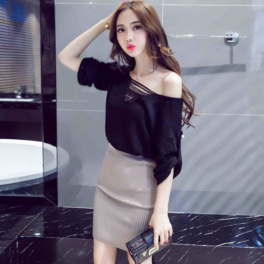 夜店性感女装2018秋新款女神范衣服显瘦时尚气质夜场短裙两件套装|msdalam kategori Butik wanita / wanita, menetapkan/pakaian seragam pelajar/seragam kerja, pakej lain - dari Buy2taobao.com untuk memberikan perkhidmatan ejen Taobao profesional membeli
