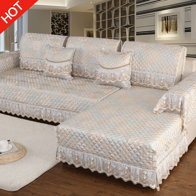 沙发垫四季通用布艺欧式防滑皮沙发坐垫沙发套全包万能套罩巾全盖