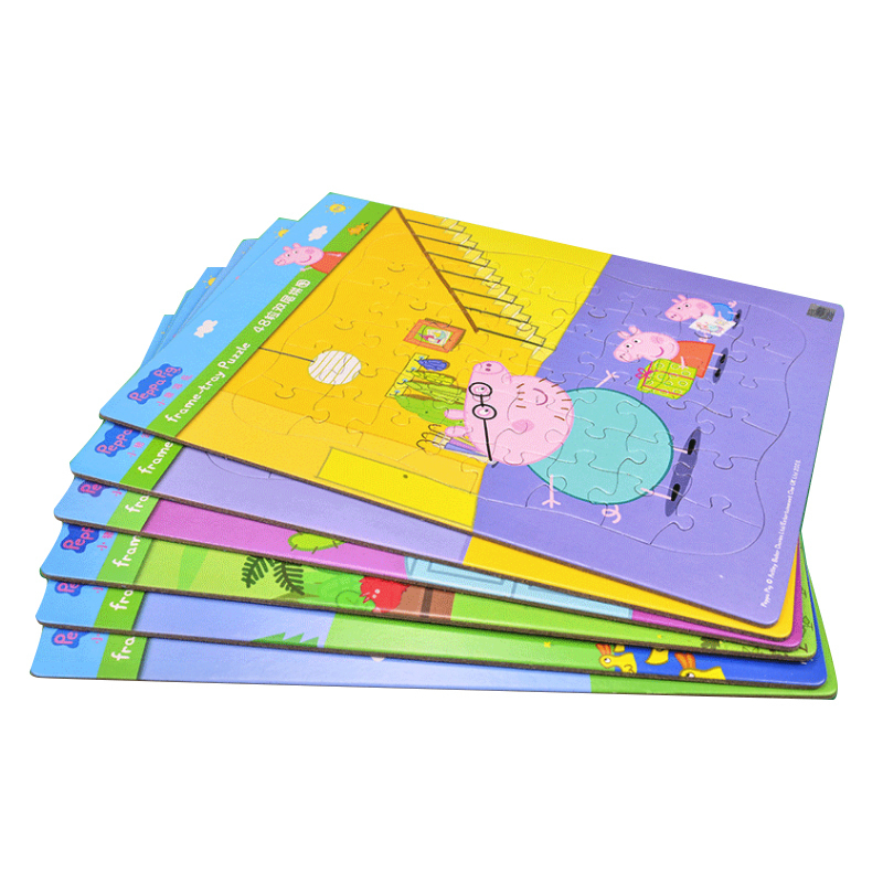 Pig Page interest Jigsaw puzzle 2-3-4-5-6 baby children Puzzle game Jigsaw puzzlein the Toy/Childs/Puzzle/Building block/Model , Beads/Jigsaw/Pair/Disassembly/Beat Toy , Jigsaw/Puzzle category - from Buy2taobao.com to provide professional Taobao agent buy service