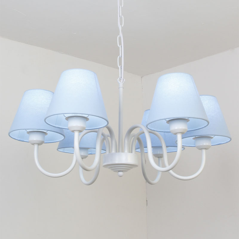 Korean Simplicity Restaurant a chandelier European style Countryside Warm Master bedroom Iron art lamps and lanterns originality Children's Room LED a chandelierin the Decoration main material , Lamps , Chandelier category - from Buy2taobao.com to provide professional Taobao agent buy service