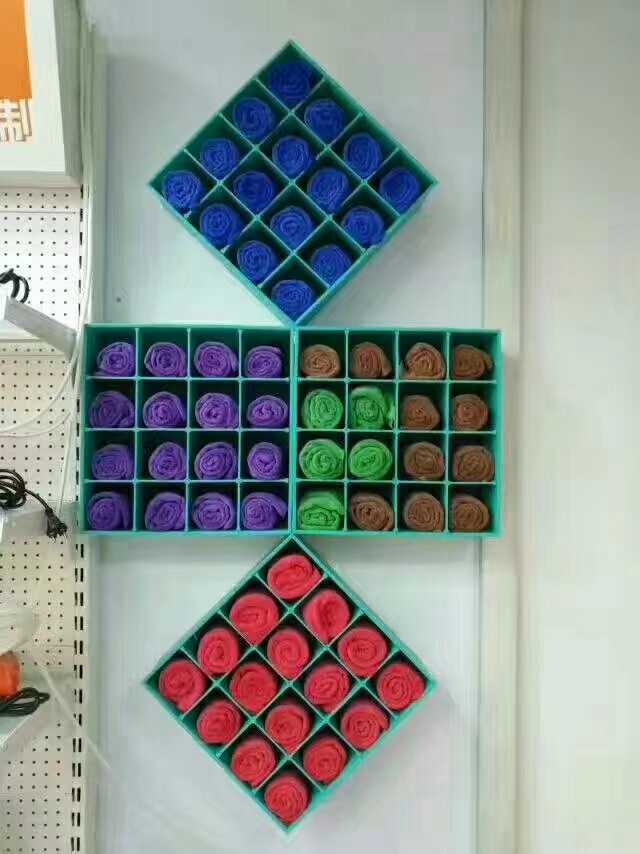Wall mounted automobile cosmetology Car Wash Barber Shop thickening Size towel Finishing Box storage box Gridin the Car/Articles/Fitting/Refit , Car cleaning supplies/Cleaning Tools , Cleaning towel category - from Buy2taobao.com to provide professional Taobao agent buy service