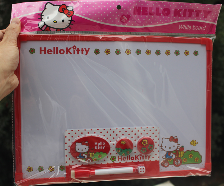 包郵 Hello Kitty 畫畫鞋子小號白板 可愛凱蒂貓中小學生小號白板在類目 電子詞典/電紙書/文化用品, 教學演示/展示告示用品, 白板中 - 來自Buy2taobao.com提供專業的淘寶代購服務