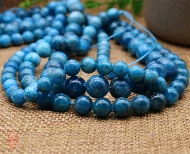 Pure natural Optimization Apatite beads Blue Apatite Yabaiti beads DIY Beaded braceletsin the Accessories/Fashion Jewelry, DIY Fitting , Other DIY Jewelry Accessories category - from Buy2taobao.com to provide professional Taobao agent buy service