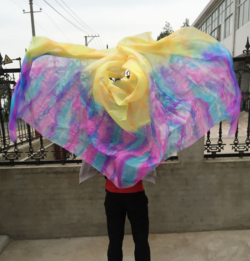 customized India dance Belly Dance Scarf Pure silk Pure handwork tie-dyed Dance Silk scarfin the Sports/Yoga/Fitness/Fans supplies , Dance/Aerobics/Gymnastics , Belly dance , Belly Dance Accessories category - from Buy2taobao.com to provide professional Taobao agent buy service