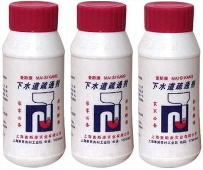 麦斯康下水道管道疏通剂400g*3瓶-江浙沪皖包邮在类目 洗护清洁剂/卫生巾/纸/香薰, 家庭环境清洁剂, 管道疏通剂中 - 来自Buy2taobao.com提供专业的淘宝代购服务