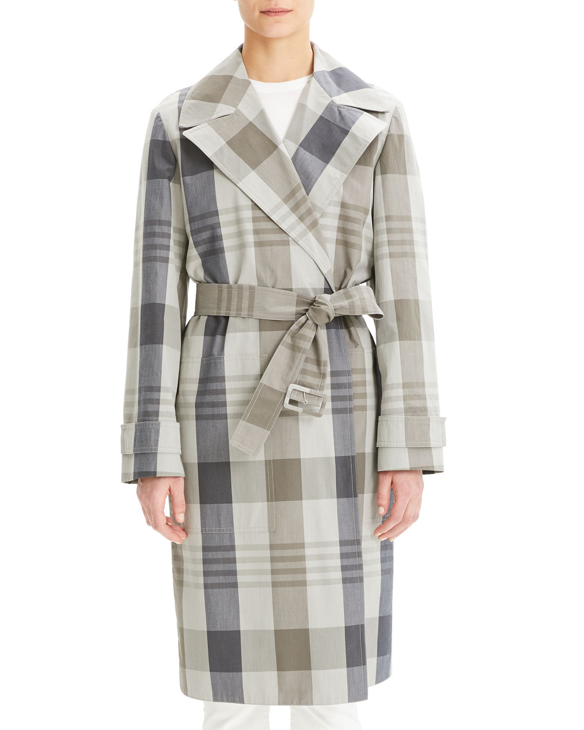 American Shaoxing theory 19 summer Plaid Long sleeve cotton material Lapel Windbreaker overcoat Military $ 855in the Women's clothing/Boutique , Windbreaker category - from Buy2taobao.com to provide professional Taobao agent buy service