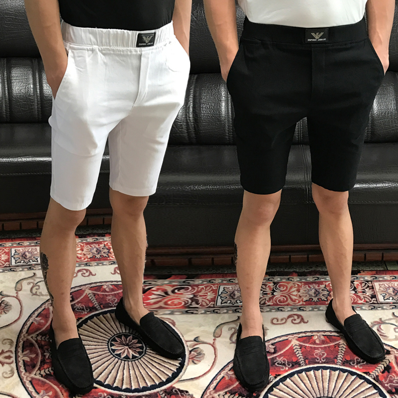 summer Fast Sensation Same item Shorts spirit Guy Self cultivation Five point pants Nightclub Sociology Guy Elastic force shortsin the Men's clothing, Casual pants category - from Buy2taobao.com to provide professional Taobao agent buy service