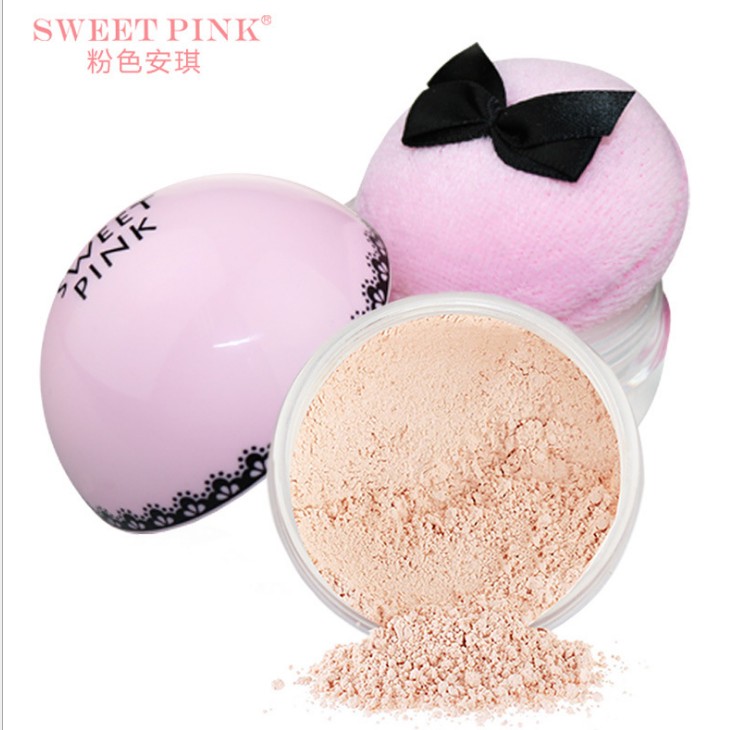 sweet pink 散粉加强修容保湿控油不脱妆蜜粉细腻定妆粉包邮|msdalam kategori Alat solek/minyak wangi/kecantikan, serbuk/serbuk longgar - dari Buy2taobao.com untuk memberikan perkhidmatan ejen Taobao profesional membeli
