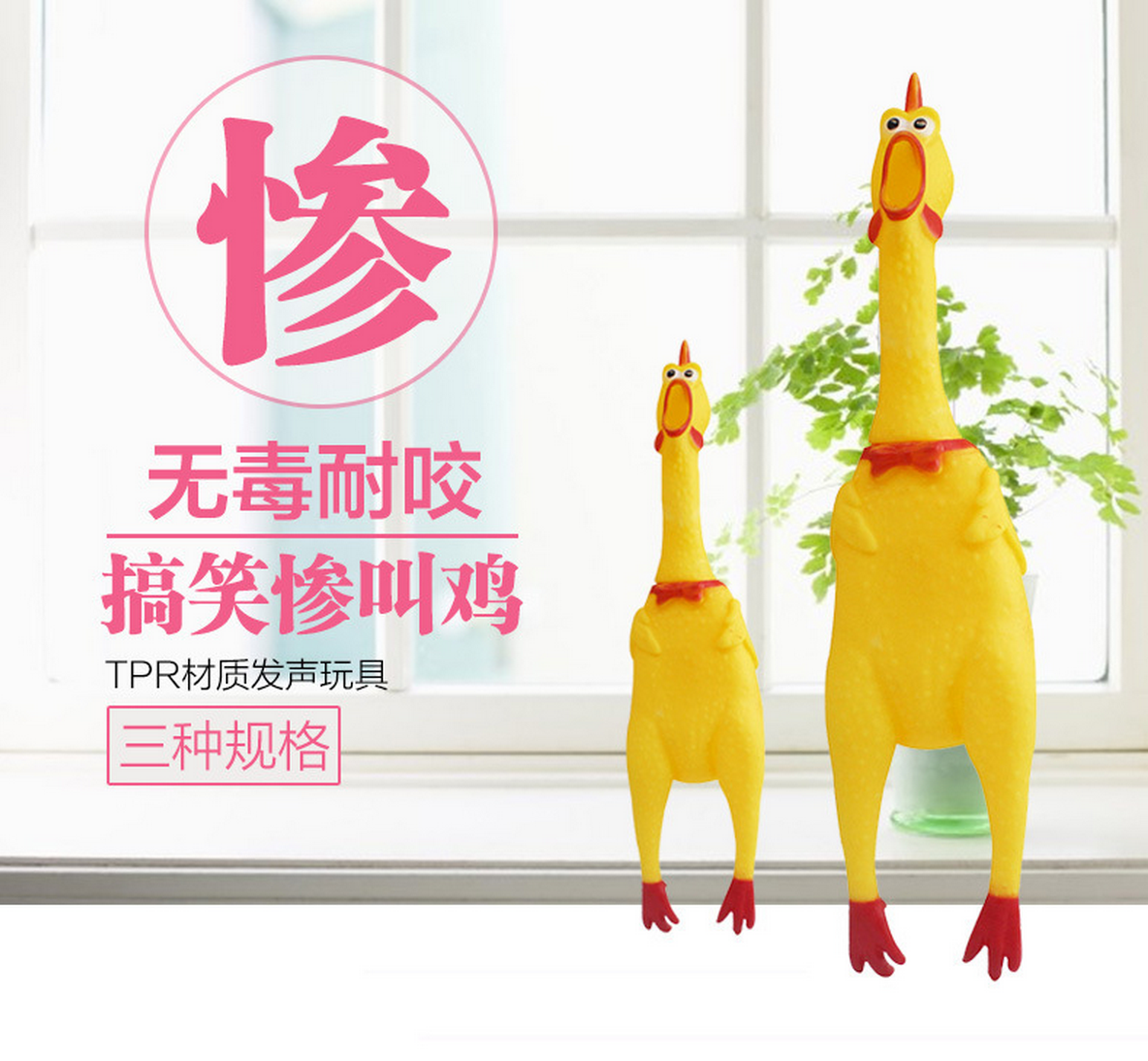 狗狗玩具慘叫雞絕望的戰鬥雞尖叫雞玩具雞發聲玩具小型犬寵物玩具在類目 寵物/寵物食品及用品, 貓/狗玩具, 橡膠球/球形玩具中 - 來自Buy2taobao.com提供專業的淘寶代購服務