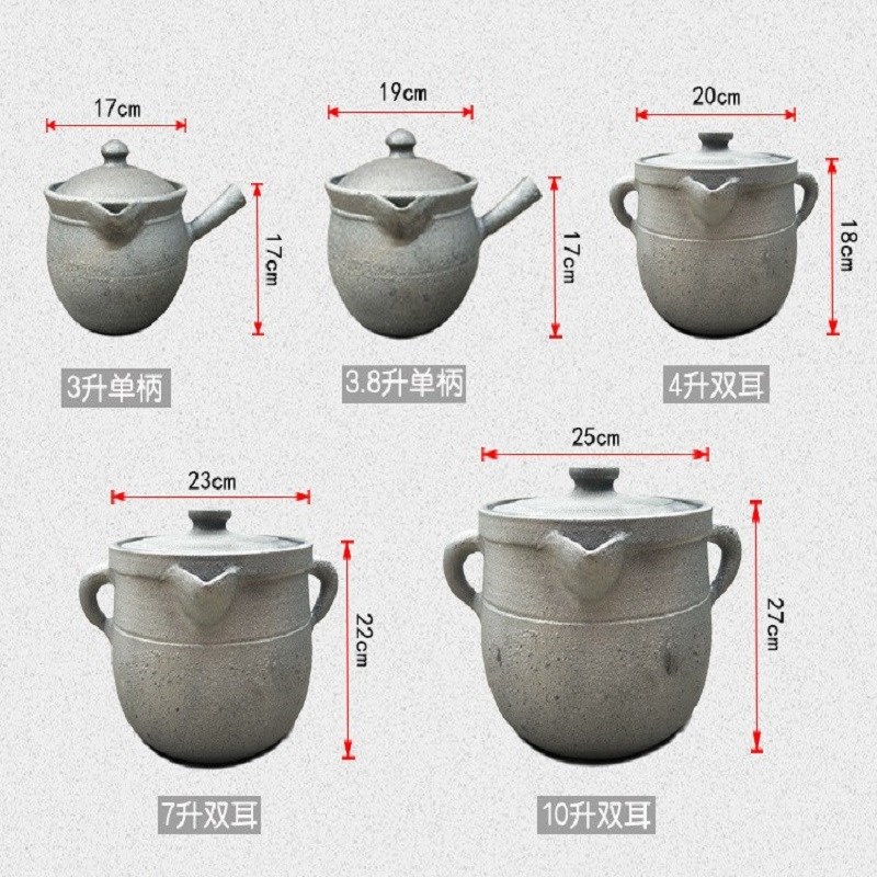 荥经砂器朱氏砂器土陶砂锅健康锅家用无釉手工中药罐烧水罐商用在类目 厨房/烹饪用具, 烹饪用具, 锅具/煲/烧水壶, 砂锅/石锅中 - 来自Buy2taobao.com提供专业的淘宝代购服务