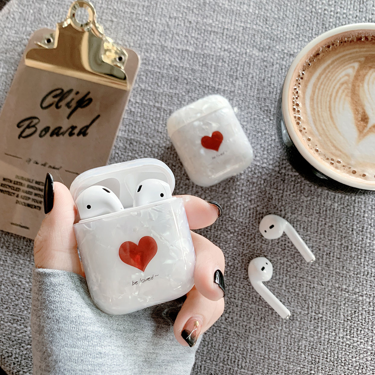 love airpods smart cover Apple Headphone sets wireless airpods2 smart cover Transparent box Silicone Casein the 3C Digital Accessories, MP3/MP4 Fitting , Headphone Accessories category - from Buy2taobao.com to provide professional Taobao agent buy service