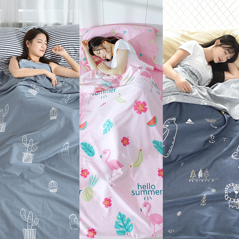 hotel hotel Sleeping bag adult pure cotton portable travel sheet Quilt cover Double Travel? A business travelin the Outdoor/Mountaineer/Camping/Travel Goods , Sleeping bag category - from Buy2taobao.com to provide professional Taobao agent buy service