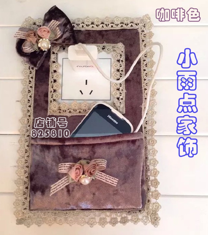 Lily modern Simplicity Boutique Jinsirong Hanging bag socket smart cover key Mobile phone bag Switch Stickerin the Home Fabric , Dust protection cover , Switch Cover category - from Buy2taobao.com to provide professional Taobao agent buy service
