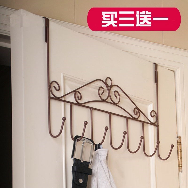 Punch holes After the door Hooks Clothes hanger to ground clothes Bracket bedroom household Economic type Bag holder 8in the Residential furniture , Shelf , Coat Rack category - from Buy2taobao.com to provide professional Taobao agent buy service