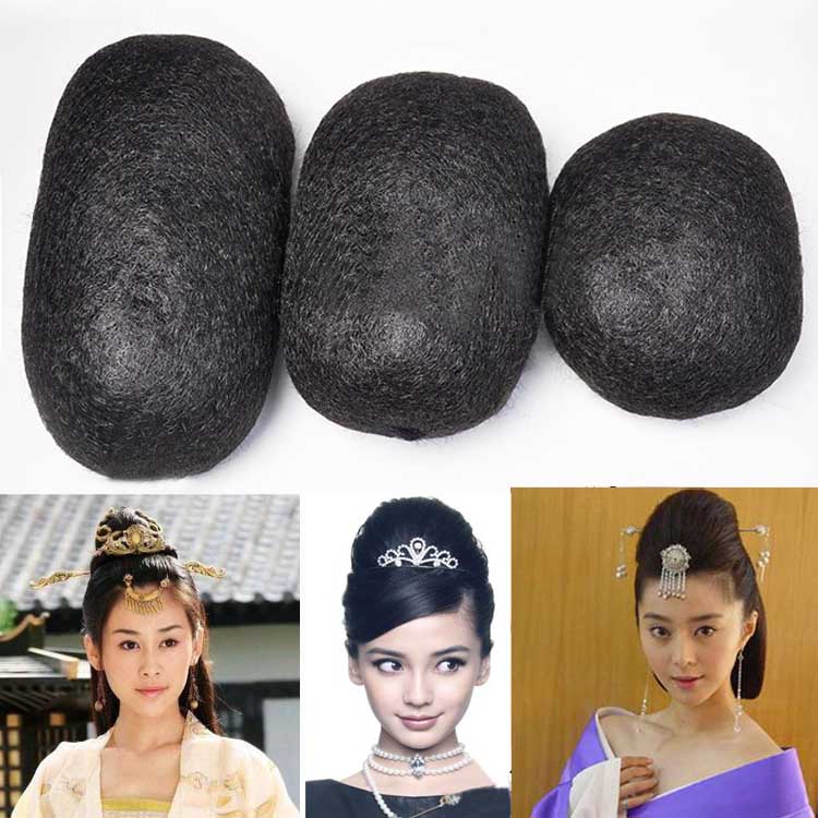 古装假发麻花辫子蓬松发包古代COS汉服影楼造型刘海垫发假发髻|msdalam kategori Penjagaan rambut/rambut palsu, rambut palsu, majikan/bola - dari Buy2taobao.com untuk memberikan perkhidmatan ejen Taobao profesional membeli