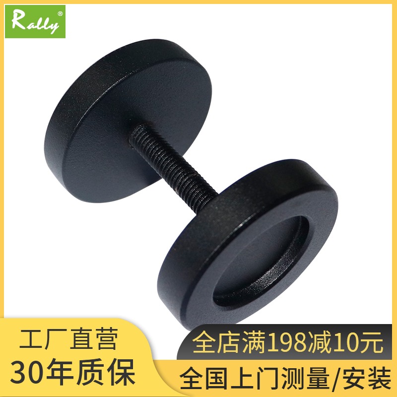 Rally Barn Door handle Hanging rail doors Sliding door Track gate Sliding door black Two-sided Round Handle Stainless steelin the Basic building materials , Home Hardware , Handle , Small handle category - from Buy2taobao.com to provide professional Taobao agent buy service