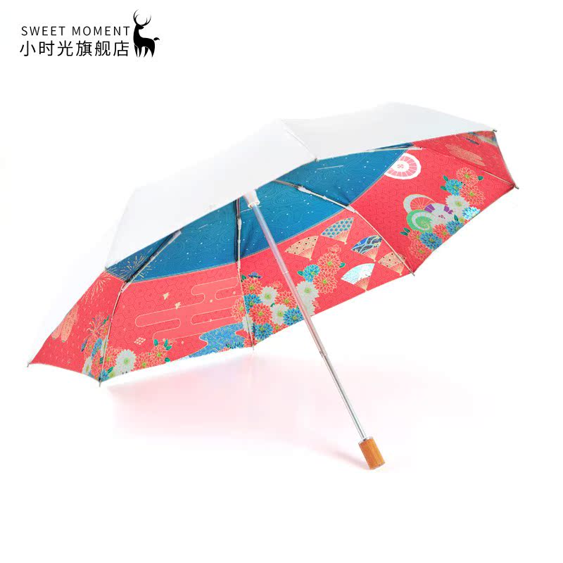 日本代购小时光浮世绘晴雨伞 两用双层复古女神防晒防紫外线遮阳在类目 居家日用, 伞/雨具/防雨/防潮, 伞中 - 来自Buy2taobao.com提供专业的淘宝代购服务