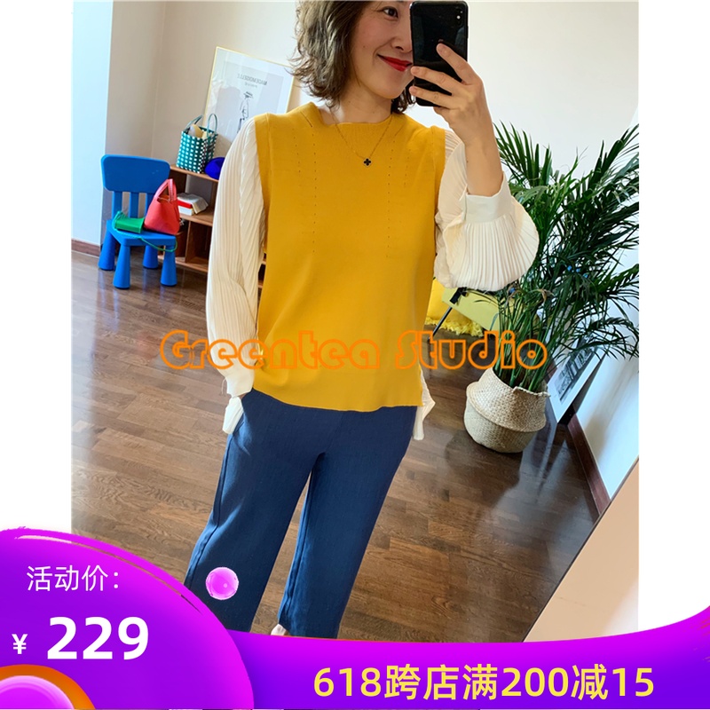 Spring and summer Sunlight False two Bouffancy Nine points bishop sleeve Frenum knitting Chiffon jacket Breathable moisturein the Women's clothing/Boutique , Shirt category - from Buy2taobao.com to provide professional Taobao agent buy service