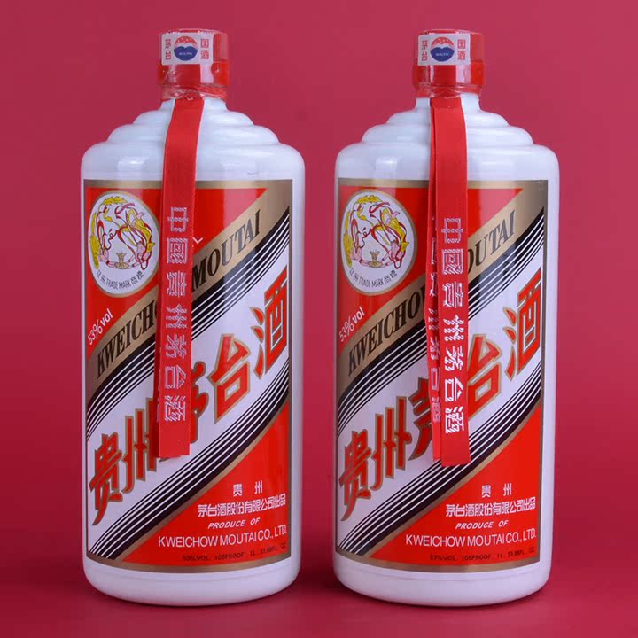 【34】2006年 贵州茅台酒 53度 1000ml*2瓶 总克重3430克