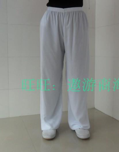 白色绵绸太极拳晨练裤子 瑜伽练功服 灯笼男女款儿童春夏秋天冬季|ruв категории движение/йога/фитнес/фанаты товаров, Тхэквондо/ушу/кикбоксинг, тайджи, Тай Чи одежды - от Buy2taobao.com для оказания профессиональной услуги покупки агента Taobao
