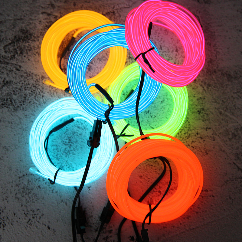 LED Wire Decorative lamp Interior Lights Atmosphere lamp EL Cool Belt line Edge clamp automobile Interior refit Atmosphere lampin the Festive supplies/Gift , Decorative lights category - from Buy2taobao.com to provide professional Taobao agent buy service