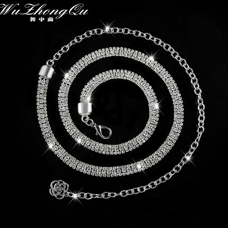 Belly Dance Accessories Waist chain 2019 new pattern sexy Bikini Drill chain east Drill chainin the Sports/Yoga/Fitness/Fans supplies , Dance/Aerobics/Gymnastics , Belly dance , Belly dance waist chain category - from Buy2taobao.com to provide professional Taobao agent buy service
