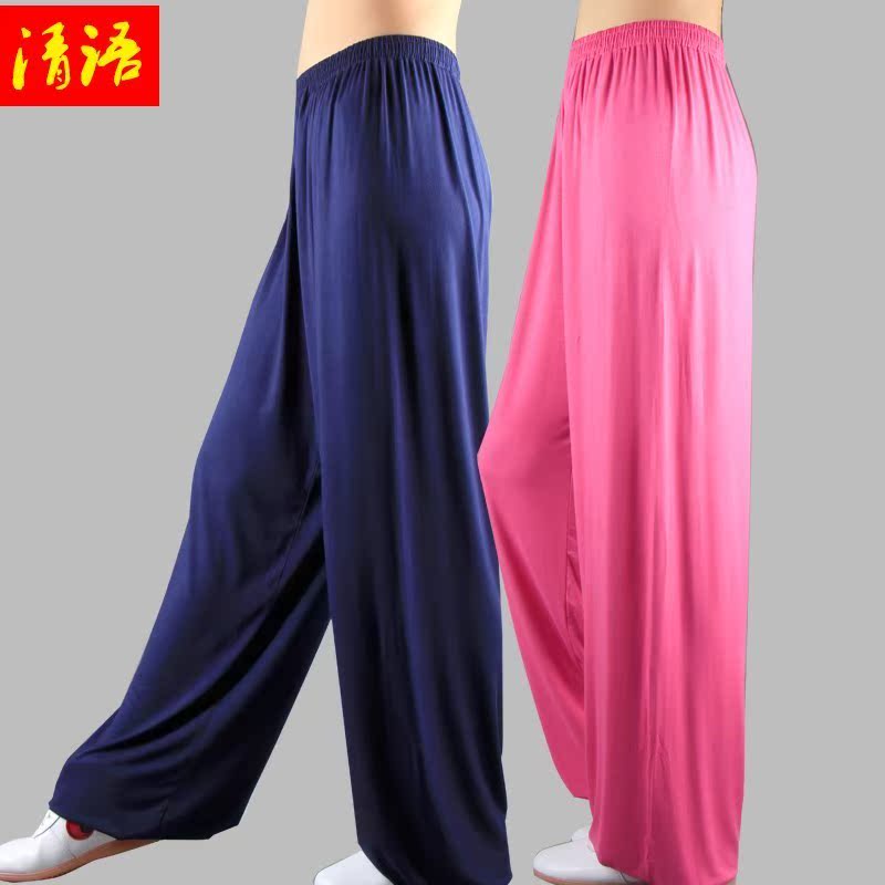 莫代尔太极裤夏季男女太极拳服装武术训练灯笼裤太极服瑜珈练功裤|ruв категории движение/йога/фитнес/фанаты товаров, Тхэквондо/ушу/кикбоксинг, тайджи, Тай Чи одежды - от Buy2taobao.com для оказания профессиональной услуги покупки агента Taobao