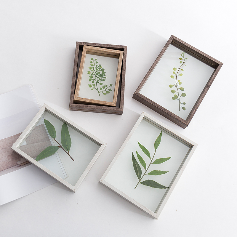 干花diy植物标本框 创意木质双面玻璃相框摆台小摆件饰品酒柜摆设在类目 家居饰品, 相框/画框中 - 来自Buy2taobao.com提供专业的淘宝代购服务