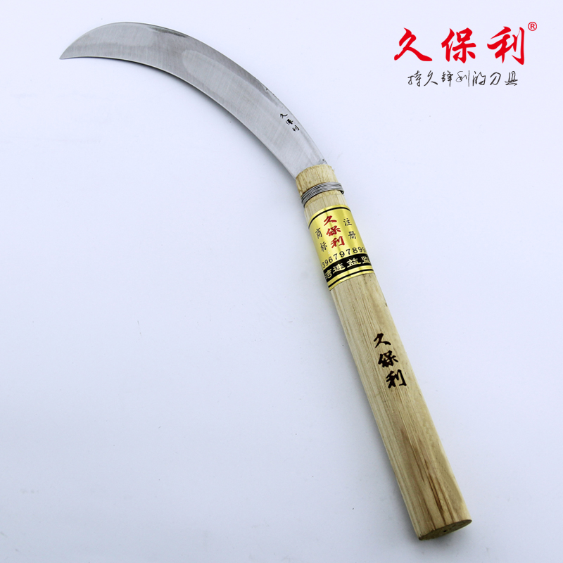 台湾久保利木柄香蕉刀(大号)蔬果刀水果弯刀割菜刀包邮|ruв категории кухня/посуда, посуда, инструмент, фрукты и овощи терки/фруктовый нож - от Buy2taobao.com для оказания профессиональной услуги покупки агента Taobao